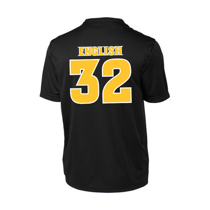 Arizona State - NCAA Football : Deric English - Black Activewear T-Shirt