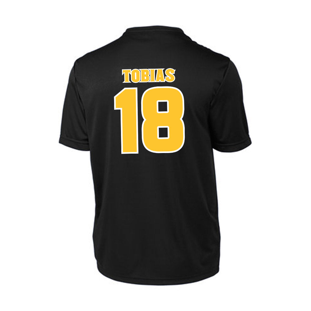 Arizona State - NCAA Baseball : Jacob Tobias - Black Activewear T-Shirt