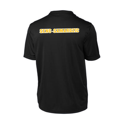 Arizona State - NCAA Men's Swimming & Diving : Filip Senc-Samardzic - Black Performance T-Shirt