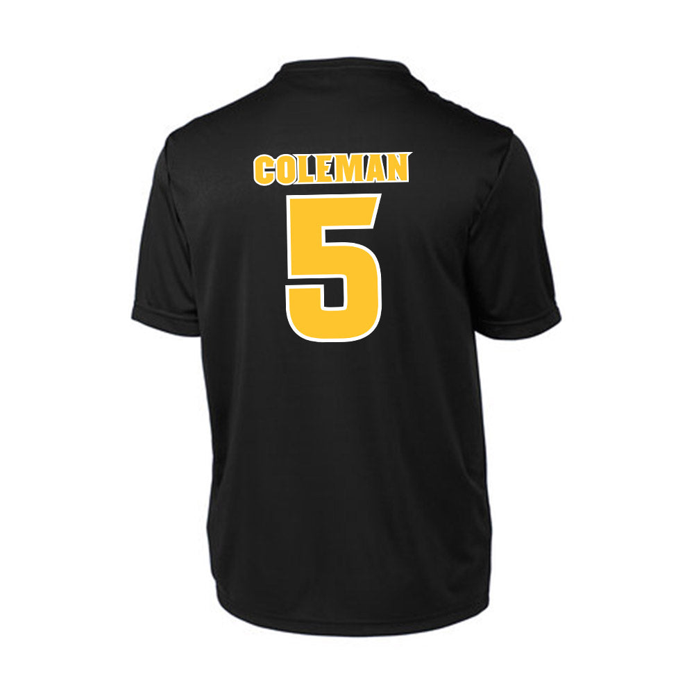 Arizona State - NCAA Women's Soccer : Olivia Coleman - Black Activewear T-Shirt