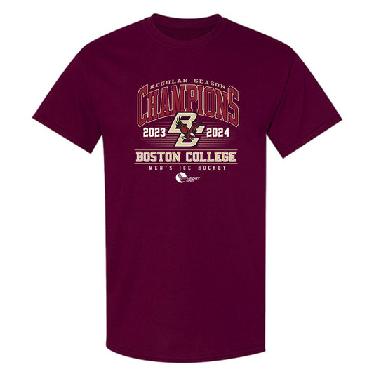 Boston College - NCAA Men's Ice Hockey : All Athletes - T-Shirt Hockey East Regular Season Champions Roster Shirt