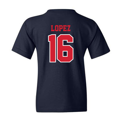 Ole Miss - NCAA Softball : Brianna Lopez -  Youth T-Shirt Sports Shersey