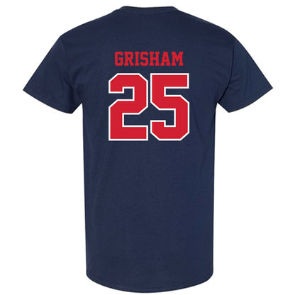 Ole Miss - NCAA Softball : Tenly Grisham -  T-Shirt Sports Shersey