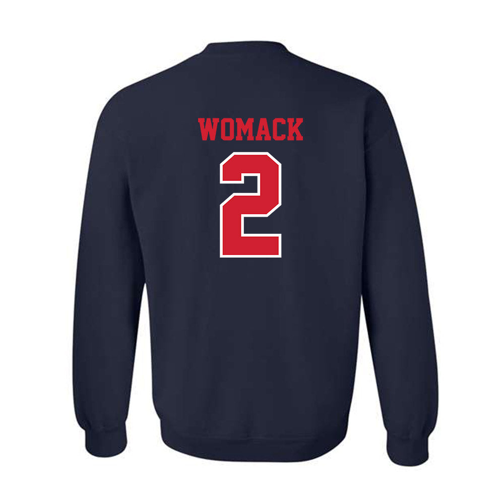Ole Miss - NCAA Softball : Ma'Nia Womack -  Crewneck Sweatshirt Sports Shersey