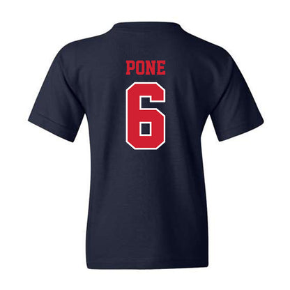 Ole Miss - NCAA Softball : Jaden Pone -  Youth T-Shirt Sports Shersey