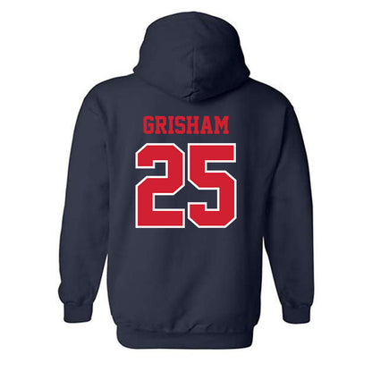 Ole Miss - NCAA Softball : Tenly Grisham -  Hooded Sweatshirt Sports Shersey