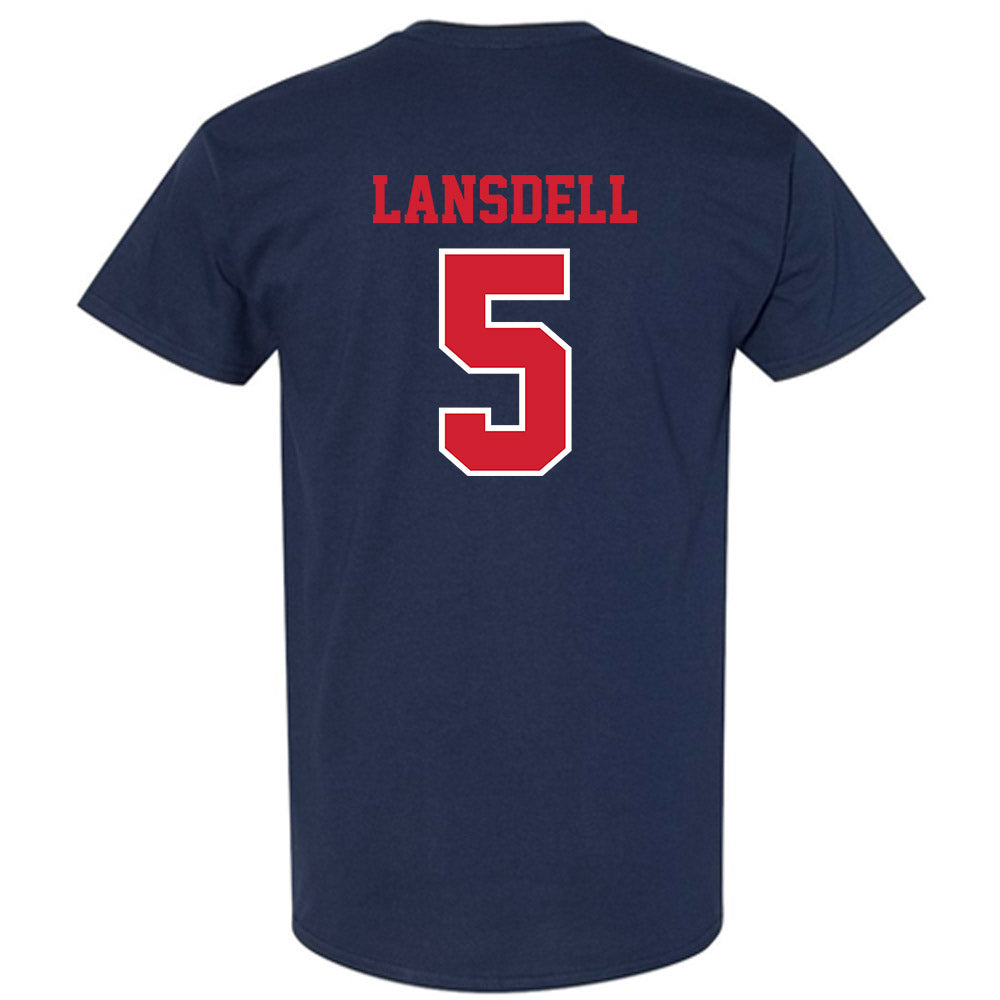 Ole Miss - NCAA Softball : Ashton Lansdell - Sports Shersey T-Shirt-1