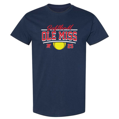 Ole Miss - NCAA Softball : Tenly Grisham -  T-Shirt Sports Shersey