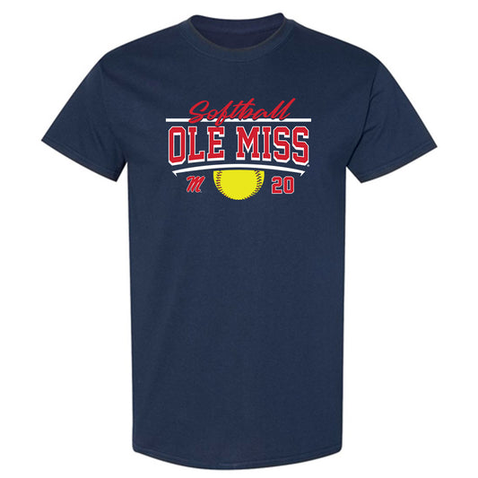Ole Miss - NCAA Softball : Cassie Reasner - Sports Shersey T-Shirt-0
