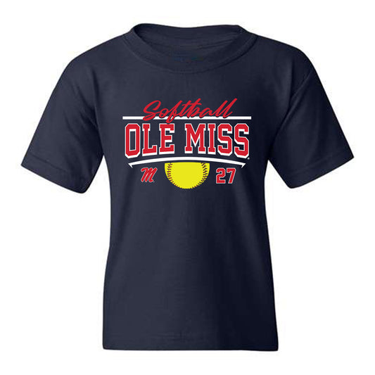 Ole Miss - NCAA Softball : Ryan Starr -  Youth T-Shirt Sports Shersey