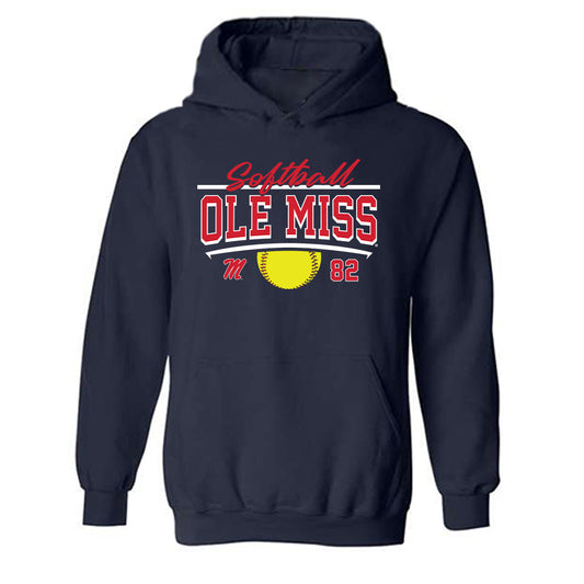 Ole Miss - NCAA Softball : Graycen Jordan - Sports Shersey Hooded Sweatshirt-0
