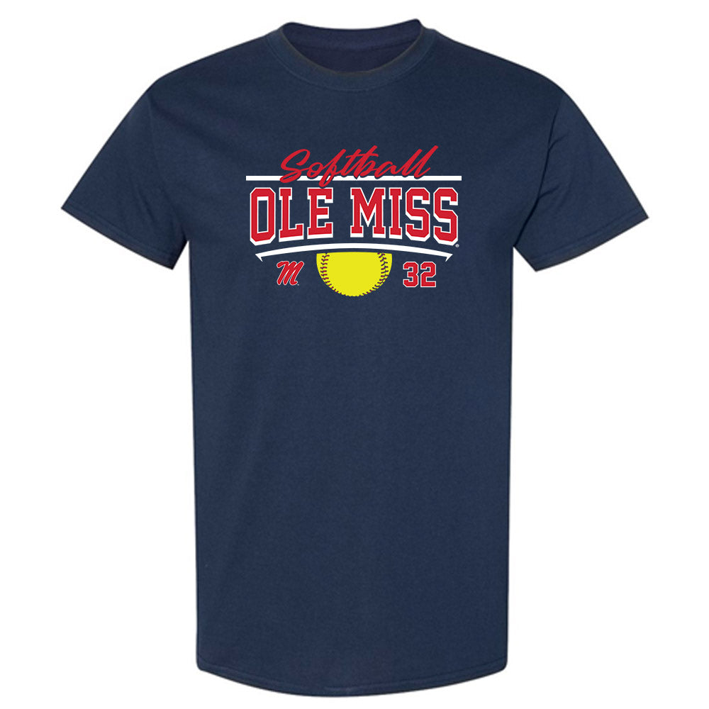 Ole Miss - NCAA Softball : Madilynn George - Sports Shersey T-Shirt-0