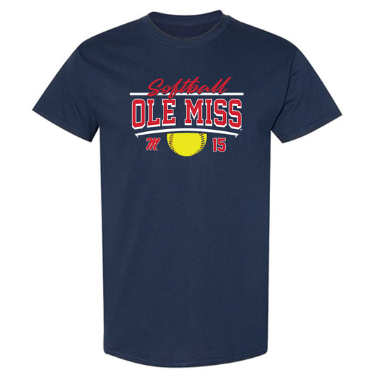 Ole Miss - NCAA Softball : Makenna Bellaire - Sports Shersey T-Shirt-0