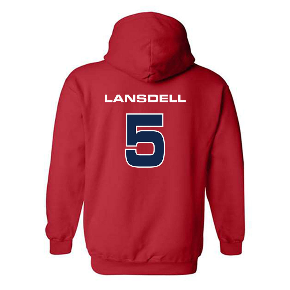 Ole Miss - NCAA Softball : Ashton Lansdell - Sports Shersey Hooded Sweatshirt-1