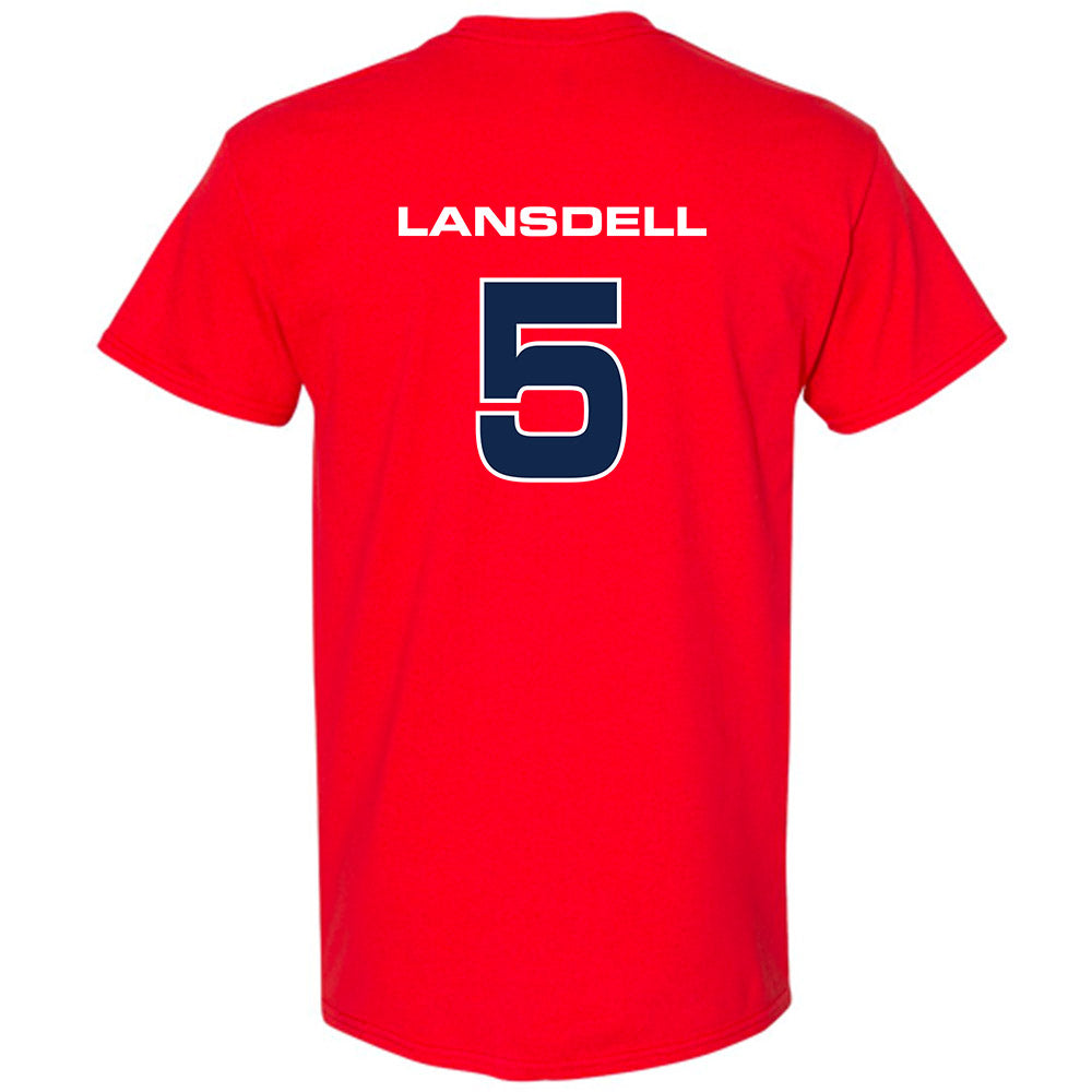 Ole Miss - NCAA Softball : Ashton Lansdell - Sports Shersey T-Shirt-1