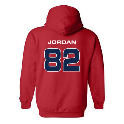 Ole Miss - NCAA Softball : Graycen Jordan - Sports Shersey Hooded Sweatshirt-1