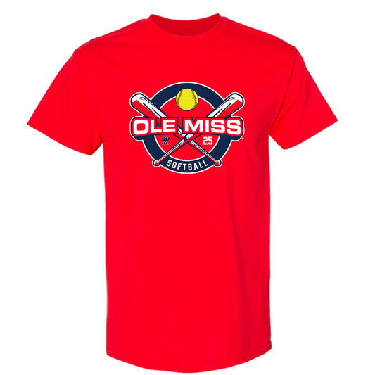 Ole Miss - NCAA Softball : Tenly Grisham -  T-Shirt Sports Shersey