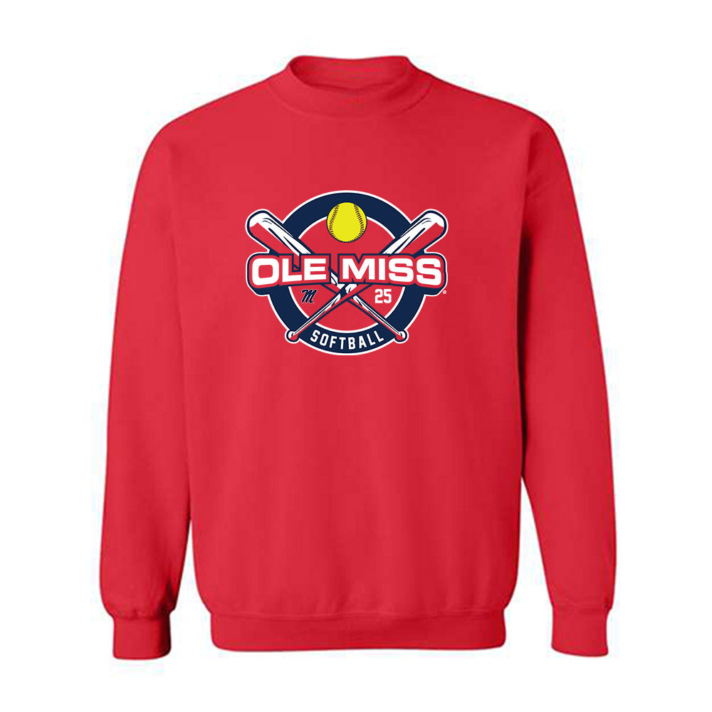 Ole Miss - NCAA Softball : Tenly Grisham -  Crewneck Sweatshirt Sports Shersey