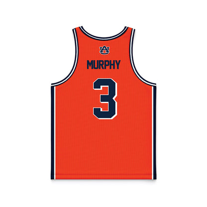 Auburn - NCAA Men's Basketball : KeShawn Murphy - Orange Basketball Jersey-1