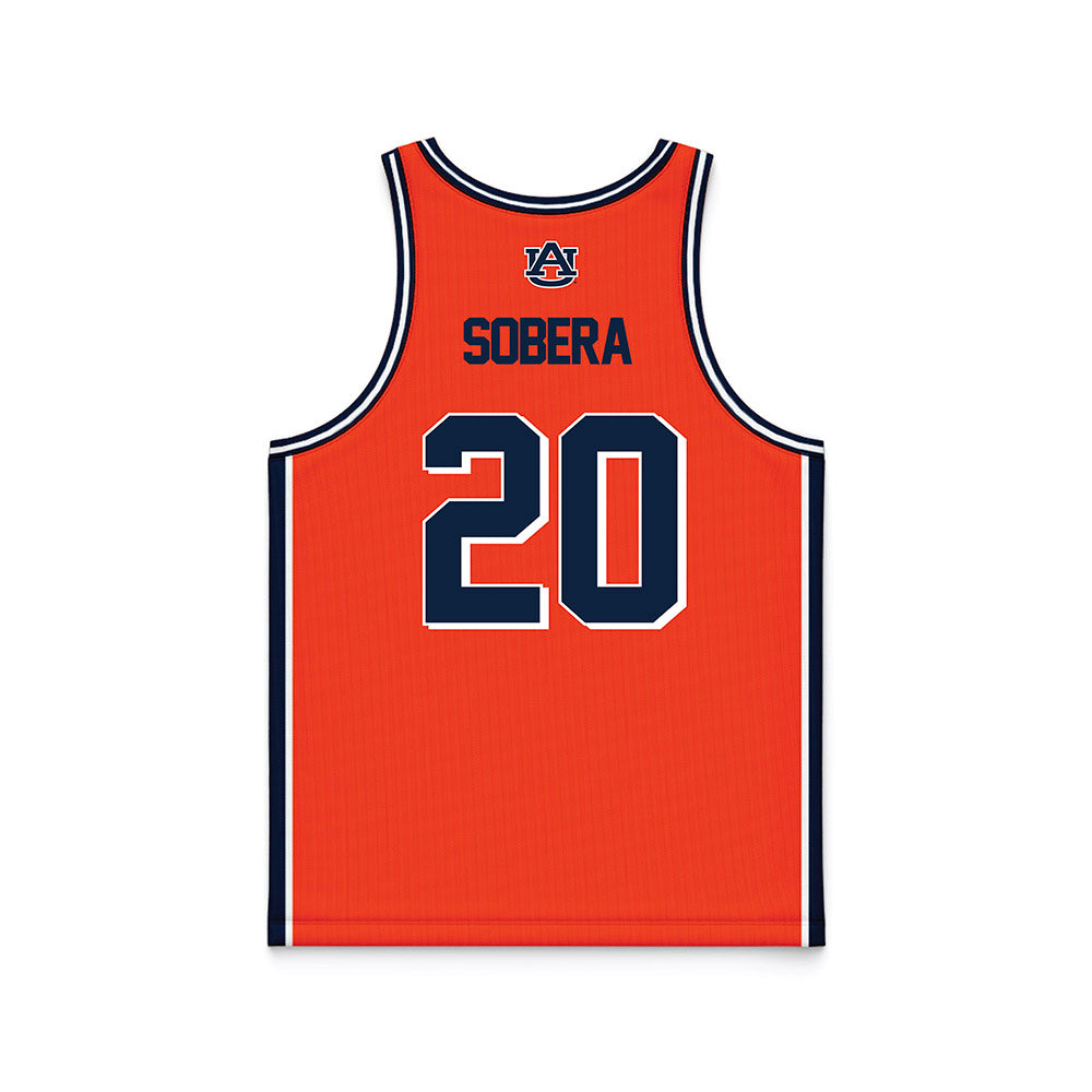 Auburn - NCAA Men's Basketball : Carter Sobera - Basketball Jersey Orange