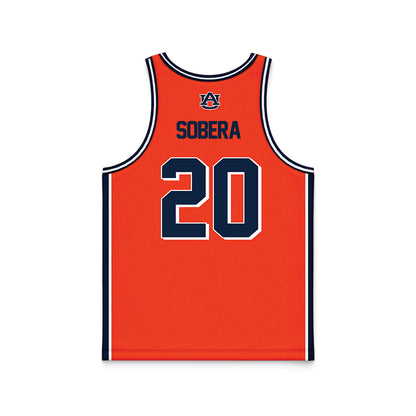Auburn - NCAA Men's Basketball : Carter Sobera - Basketball Jersey Orange