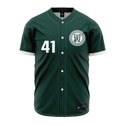 Michigan State - NCAA Baseball : Nolan Higgins - Green Jersey