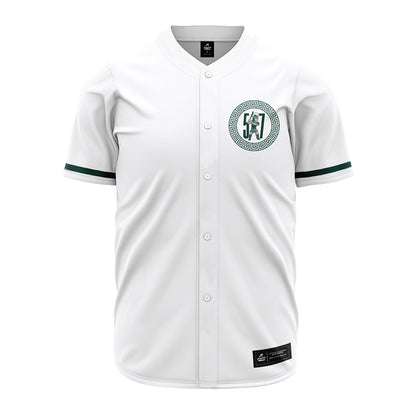 Michigan State - NCAA Baseball : Noah Bright - White Jersey