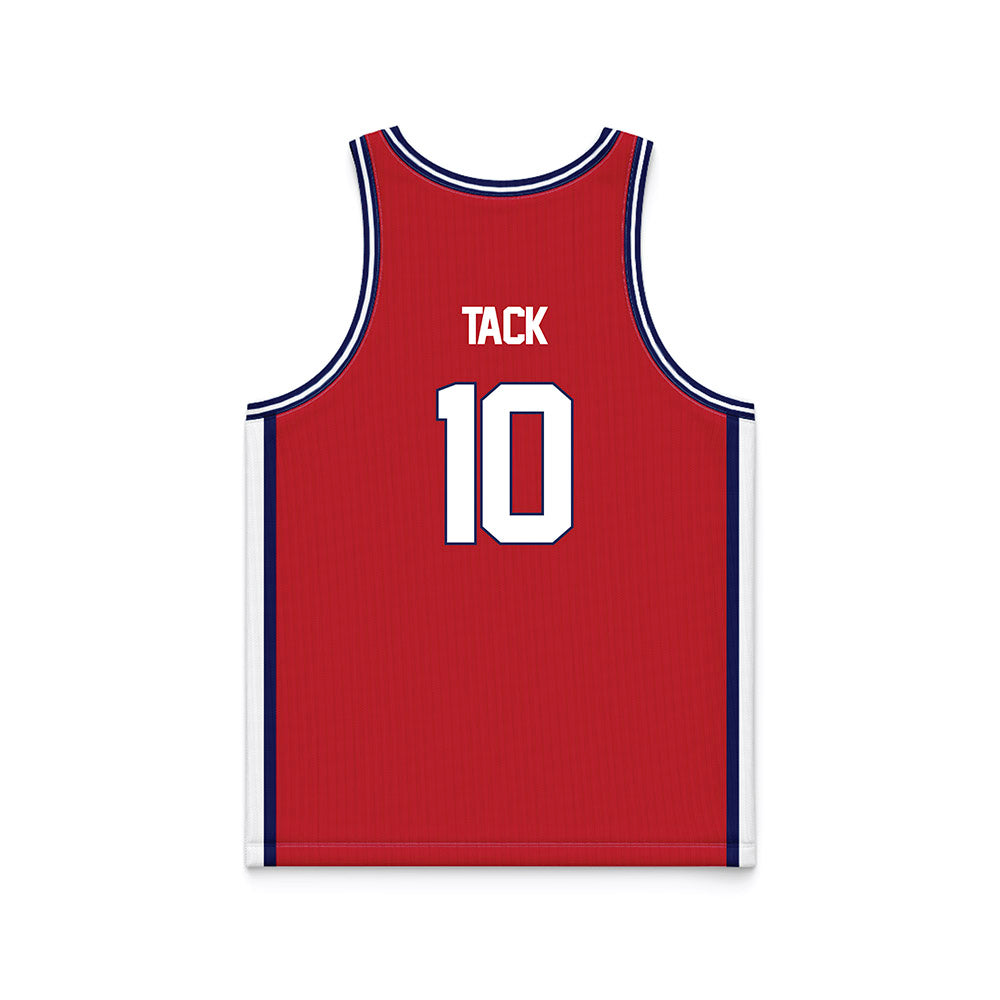 Arizona - NCAA Women's Basketball : Erin Tack - Cardinal Basketball Jersey