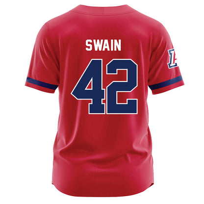  - NCAA Softball : Saya Swain - Cardinal Jersey-1