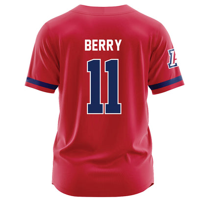Arizona - NCAA Softball : Jenae Berry - Cardinal Jersey-1