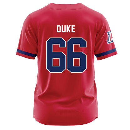 Arizona - NCAA Softball : Addison Duke - Cardinal Jersey-1