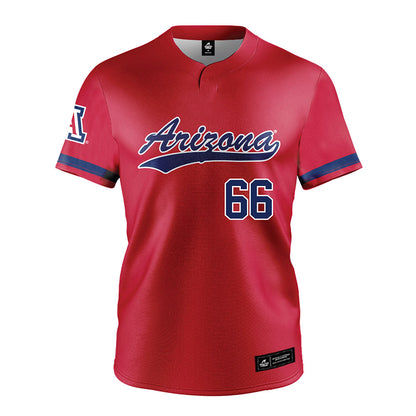 Arizona - NCAA Softball : Addison Duke - Cardinal Jersey-0