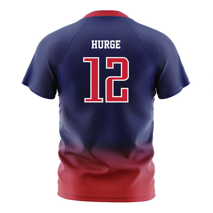 Arizona - NCAA Women's Soccer : Aranda Hurge - Navy Soccer Jersey