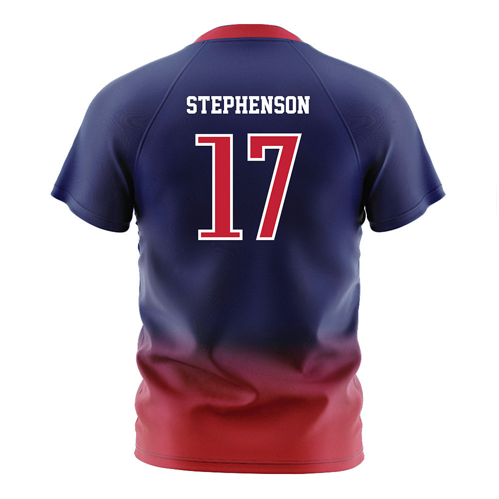Arizona - NCAA Women's Soccer : Mireya Stephenson - Navy Soccer Jersey-1