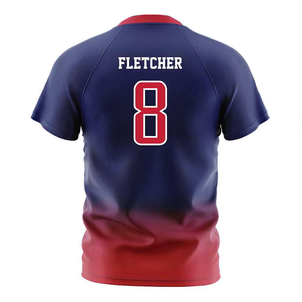 Arizona - NCAA Women's Soccer : Kennedy Fletcher - Navy Soccer Jersey