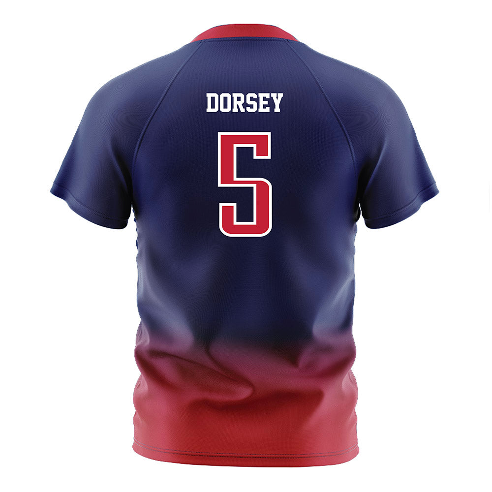 Arizona - NCAA Women's Soccer : Trinity Dorsey - Navy Soccer Jersey