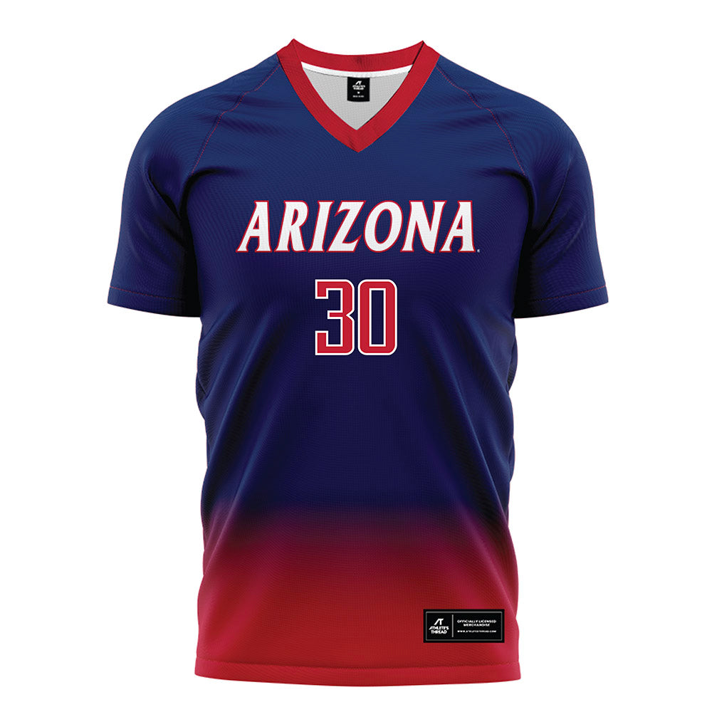 Arizona - NCAA Women's Soccer : Rose Calkins - Navy Soccer Jersey