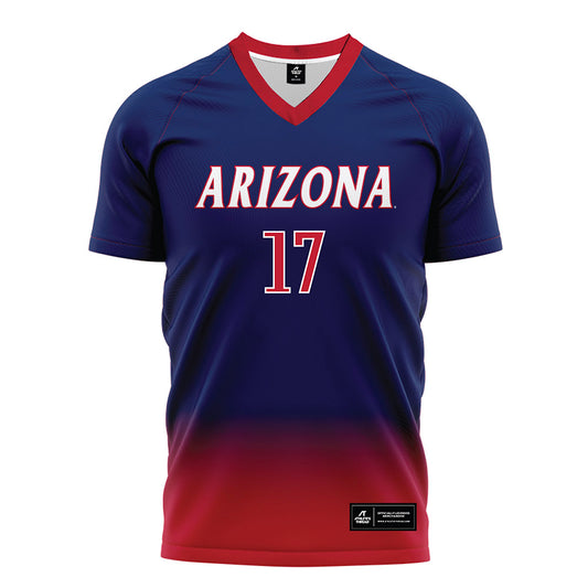 Arizona - NCAA Women's Soccer : Mireya Stephenson - Navy Soccer Jersey-0