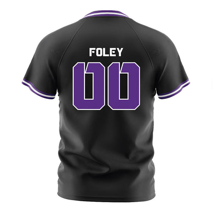 TCU - NCAA Women's Soccer : Claireese Foley - Black Soccer Jersey-1
