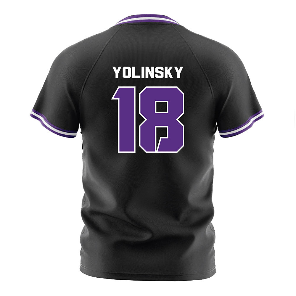 TCU - NCAA Women's Soccer : Emma Yolinsky - Black Soccer Jersey-1