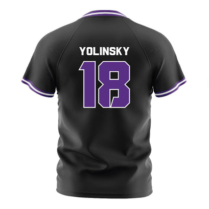 TCU - NCAA Women's Soccer : Emma Yolinsky - Black Soccer Jersey-1