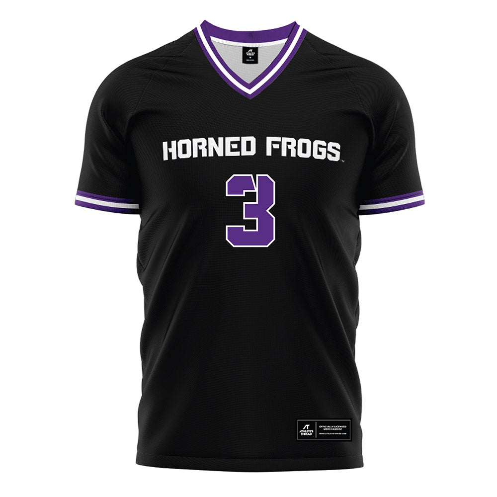 TCU - NCAA Women's Soccer : Alyssa Hennessey - Black Soccer Jersey