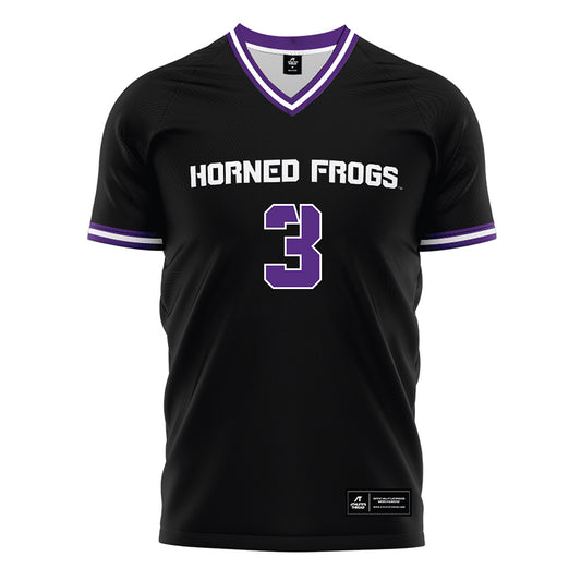 TCU - NCAA Women's Soccer : Alyssa Hennessey - Black Soccer Jersey
