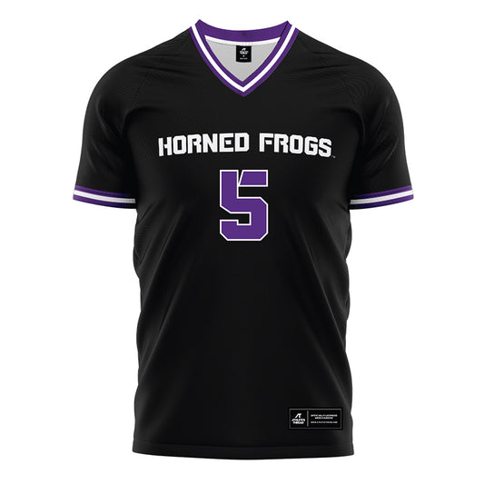 TCU - NCAA Women's Soccer : Jennie Immethun - Black Soccer Jersey