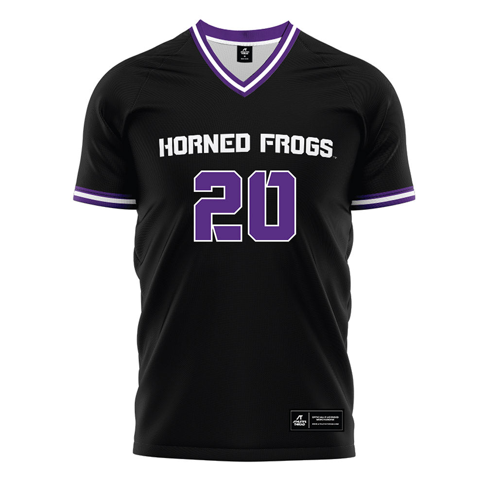 TCU - NCAA Women's Soccer : Zoe Calyer - Black Soccer Jersey