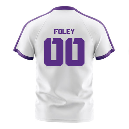 TCU - NCAA Women's Soccer : Claireese Foley - White Soccer Jersey-1