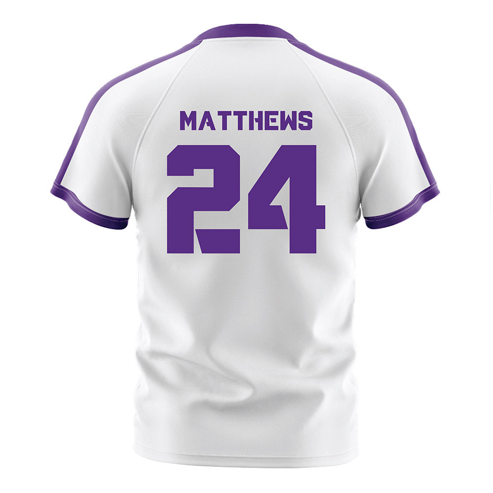 TCU - NCAA Women's Soccer : Landen Matthews - White Soccer Jersey