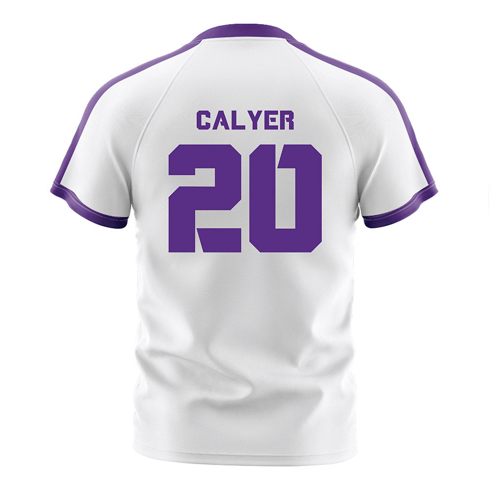 TCU - NCAA Women's Soccer : Zoe Calyer - White Soccer Jersey