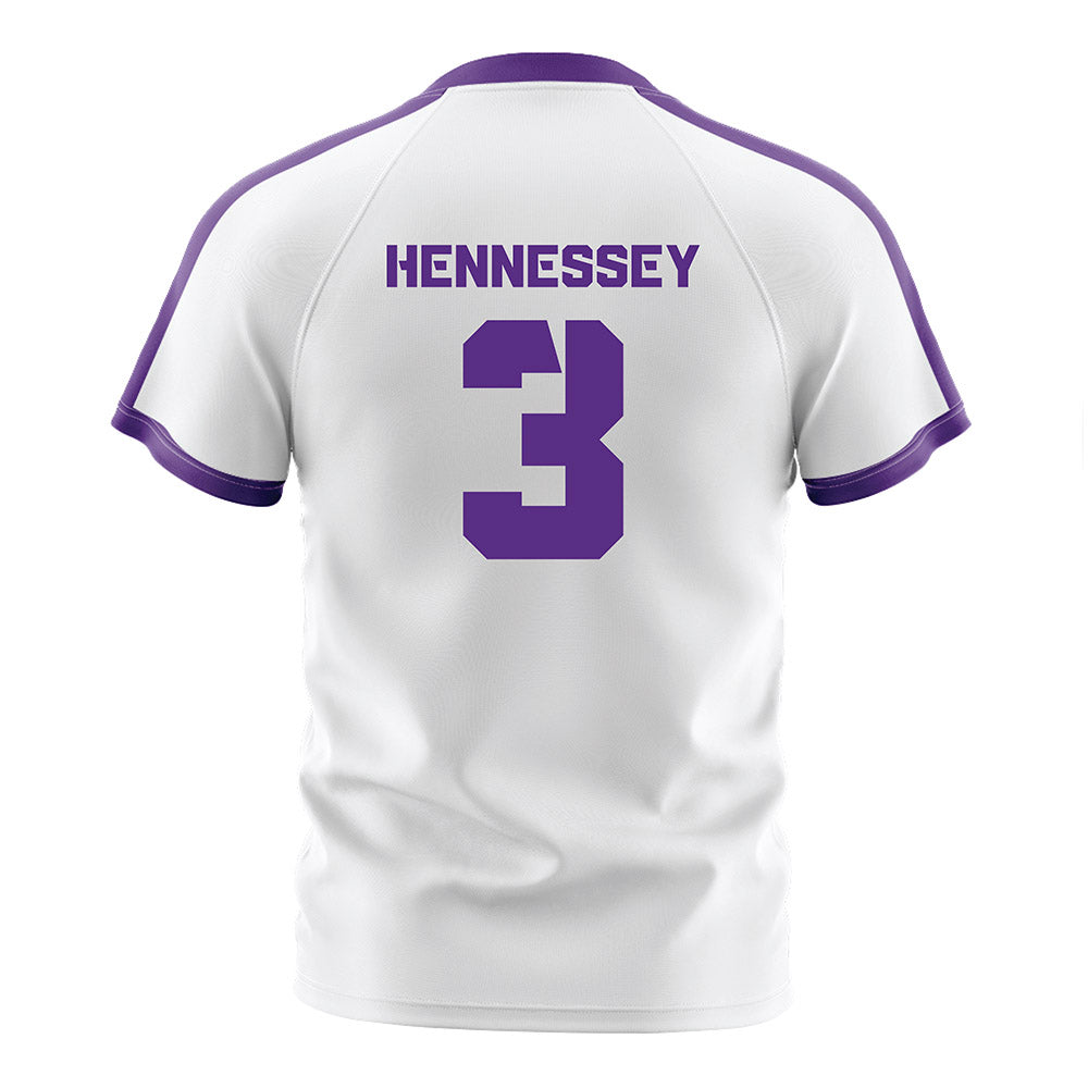 TCU - NCAA Women's Soccer : Alyssa Hennessey - White Soccer Jersey