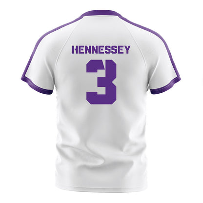 TCU - NCAA Women's Soccer : Alyssa Hennessey - White Soccer Jersey